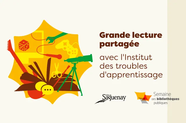 Grande lecture partagée avec l'Institut des troubles d'apprentissage